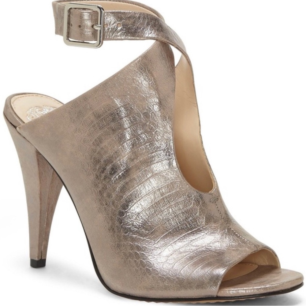 Vince Camuto Aveeria Metallic Leather Snake Print